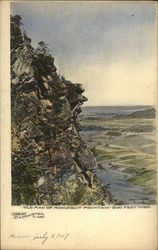 Old Man of Monument Mountain 800 Feet high Great Barrington, MA Postcard Postcard