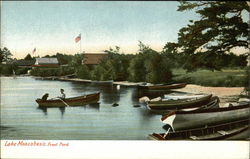 Lake Massabesic manchester, NH Postcard Postcard