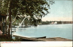 Lake Massabesic, Kimball Point Postcard