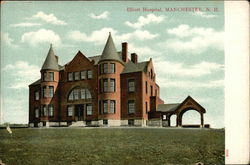 Elliott Hospital Postcard