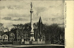 Soldiers Monument Postcard