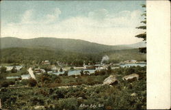 View of Town Alton Bay, NH Postcard Postcard