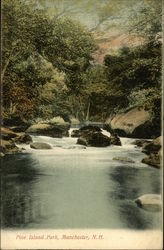 Pine Island Park Manchester, NH Postcard Postcard