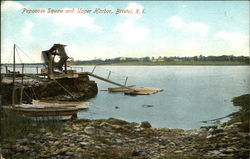 Pappoose Squaw and Upper Harbor Postcard