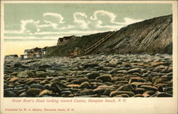 Great Boar's Head Looking Toward Casino Hampton Beach, NH Postcard Postcard