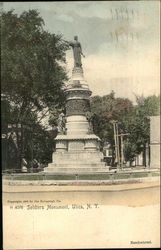 Soldiers Monument Postcard