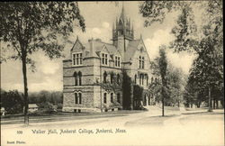 Walker Hall, Amherst College Massachusetts Postcard Postcard