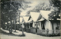 Avenue of Tents Postcard