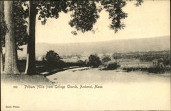 Pelham Hills from College Church Postcard