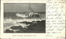 Surf Scene Postcard