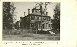 The Blaine Mansion Postcard