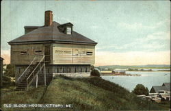 Old Block House Postcard