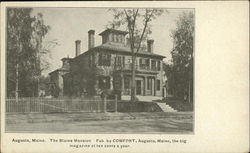 The Blaine Mansion Postcard