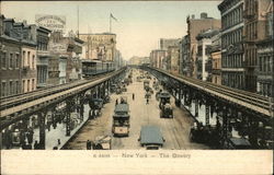 The Bowery New York, NY Postcard Postcard