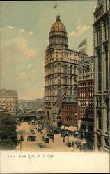 Park Row Postcard