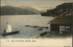 Lake of the Clouds Chuzenji, Japan Postcard Postcard