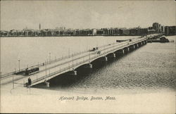 Harvard Bridge Postcard