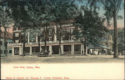 Curtis Hotel Lenox, MA Postcard Postcard