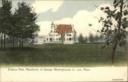 Erskine Park - Residence of George Westinghouse, Jr Lee, MA Postcard Postcard