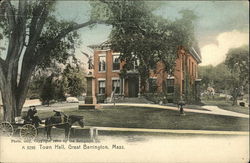 Town Hall Great Barrington, MA Postcard Postcard