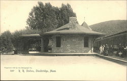 R. R. Station Postcard