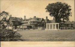 Elm Court, Mr. Wm. D. Sloane's Residence Lenox, MA Postcard Postcard