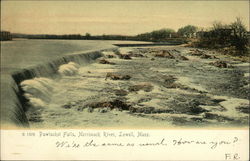 Pawtucket Falls, Merrimack River Postcard