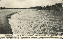 Pawtucket Falls Lowell, MA Postcard Postcard