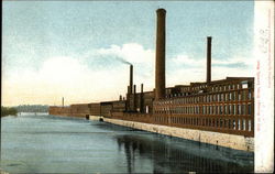 Mill on Merrimac River Postcard