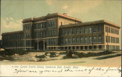 Lowell Textile School, Southwick Hall Postcard