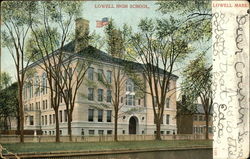 Lowell High School Postcard