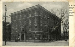 YMCA Building Lowell, MA Postcard Postcard