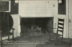 Entrance Hall Spalding House Postcard