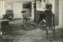 Old North Room, Spalding House Lowell, MA Postcard Postcard