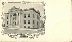 Binghamton Public Library Postcard