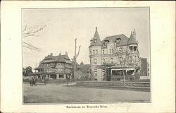 Residences on Riverside Drive New York City, NY Postcard Postcard