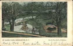 Casino Park Binghamton, NY Postcard Postcard