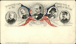 "My Country Tis Of Thee Sweet Land Of Liberty, Of Thee I Sing" Postcard