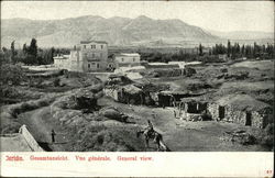 Jericho. General view Palestinian National Authority Middle East Postcard Postcard