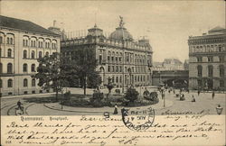 Hannover. Hauptpost Postcard