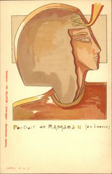 Portrait of Ramses II (At The Louvre) Postcard