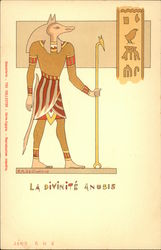 The God Anubis Postcard