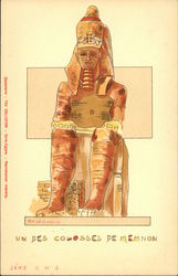 One of the Colossos of Memnon Postcard