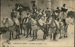 Scènes et types - La Nouba des Spahis Postcard