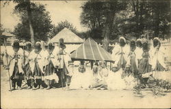 Group of Arab Men & Women Postcard