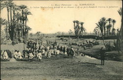 A Sultan And His Retinue In Marrakech Marrakesh, Morocco Africa Postcard Postcard