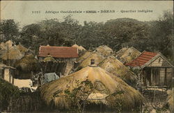 Indigenous West African Neighborhood Postcard