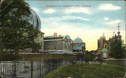 Greenwich Observatory Postcard