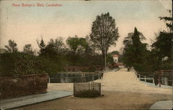 Ann Boleyn's Well Carshalton, England Postcard Postcard