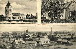 View over Tνååker Postcard